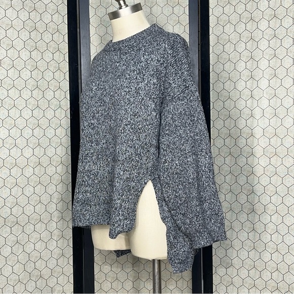 Vernacular Side Split High Low Hem Sweater - Picture 2 of 12